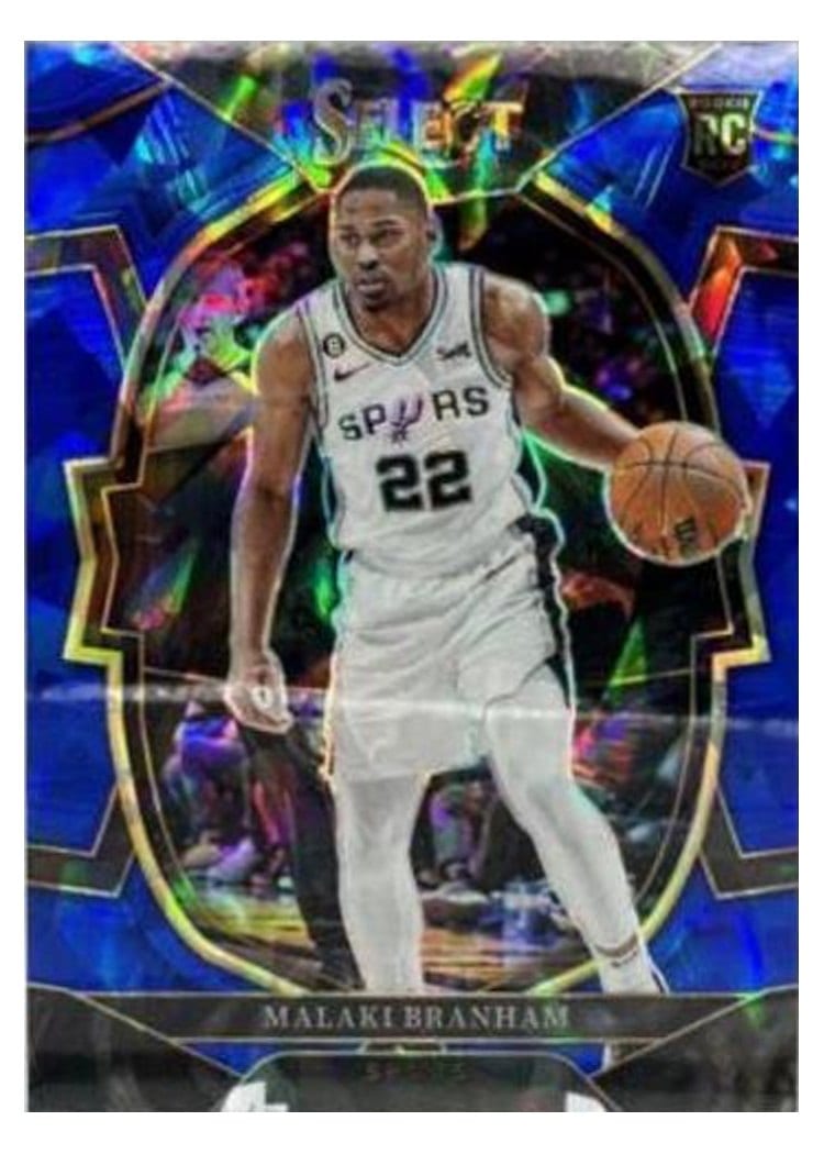 2022-23 Panini Select Base Set Malaki Branham #95 card