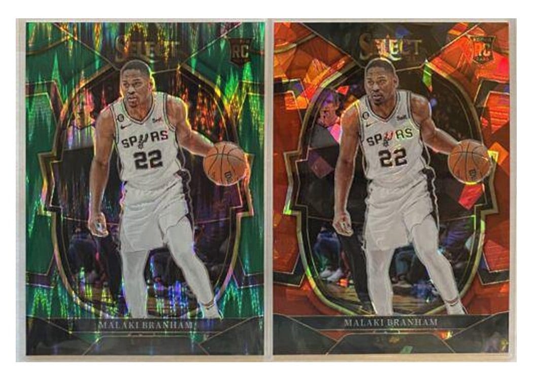 2022-23 Panini Select Base Set Malaki Branham #95 card