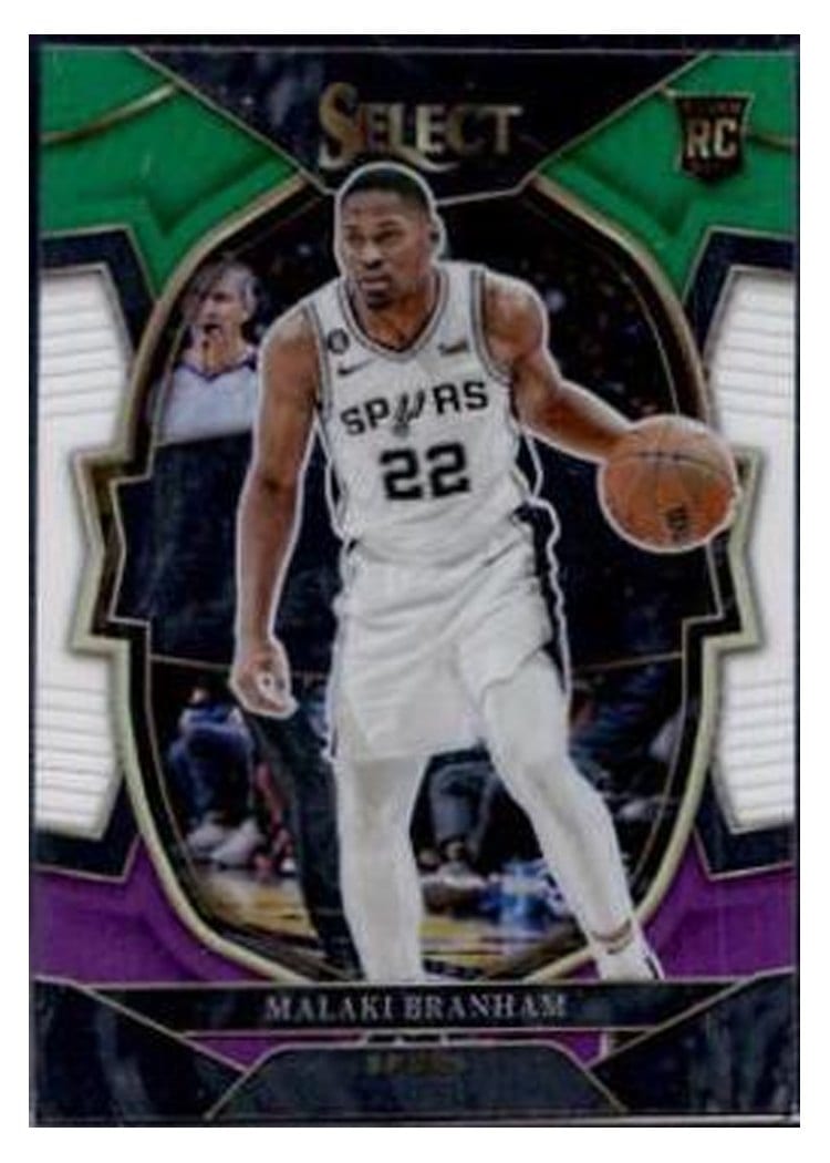 2022-23 Panini Select Base Set Malaki Branham #95 card