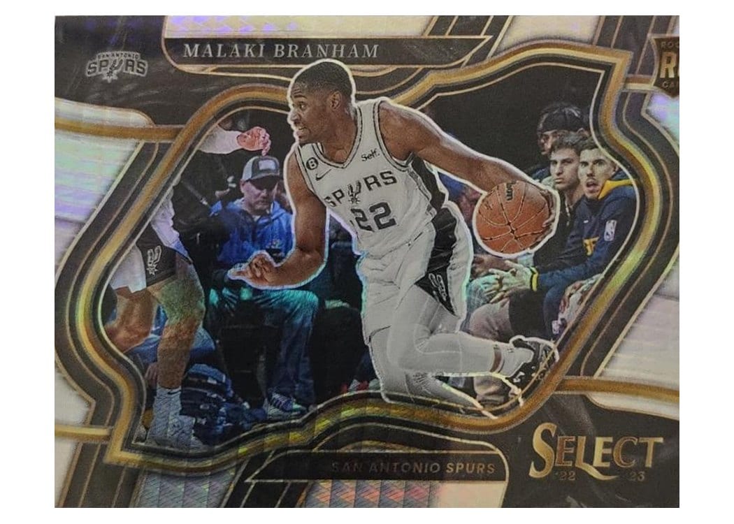 2022-23 Panini Select Base Set Malaki Branham #95 card