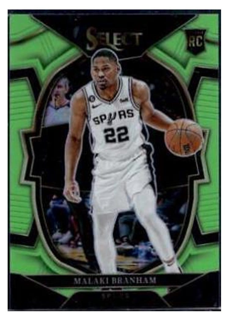 2022-23 Panini Select Base Set Malaki Branham #95 card