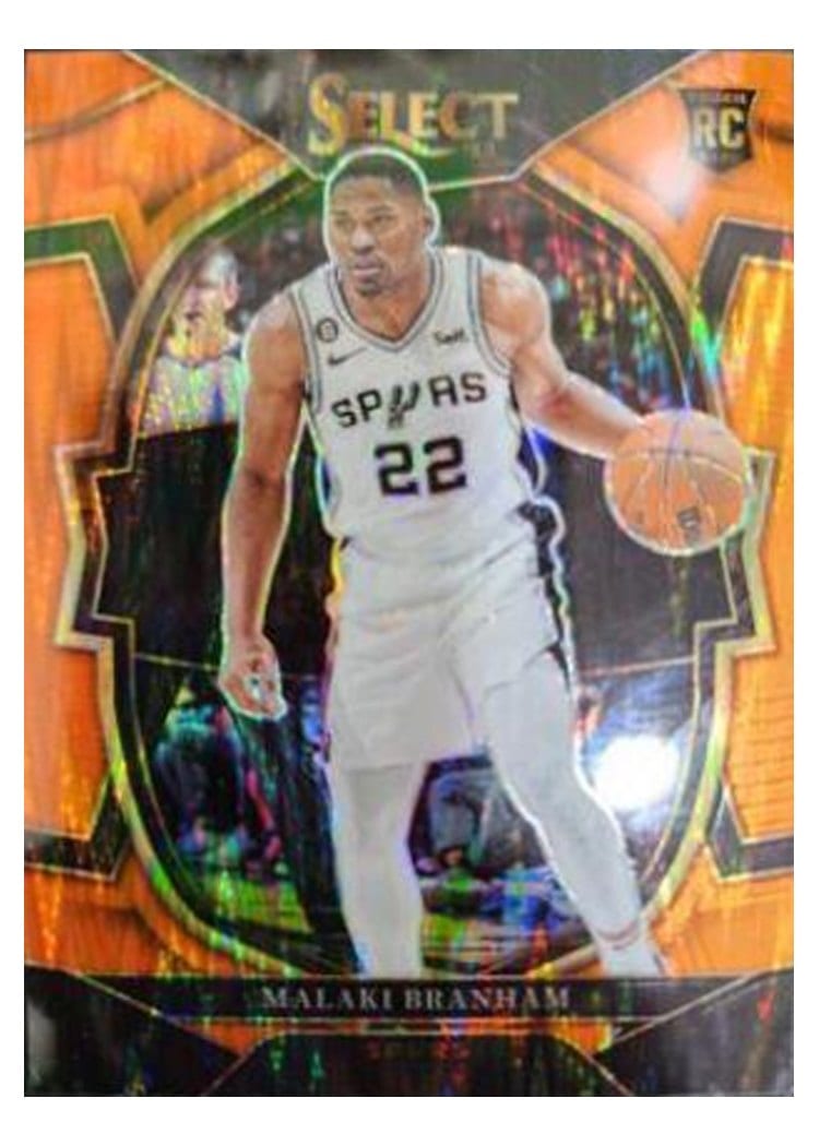 2022-23 Panini Select Base Set Malaki Branham #95 card