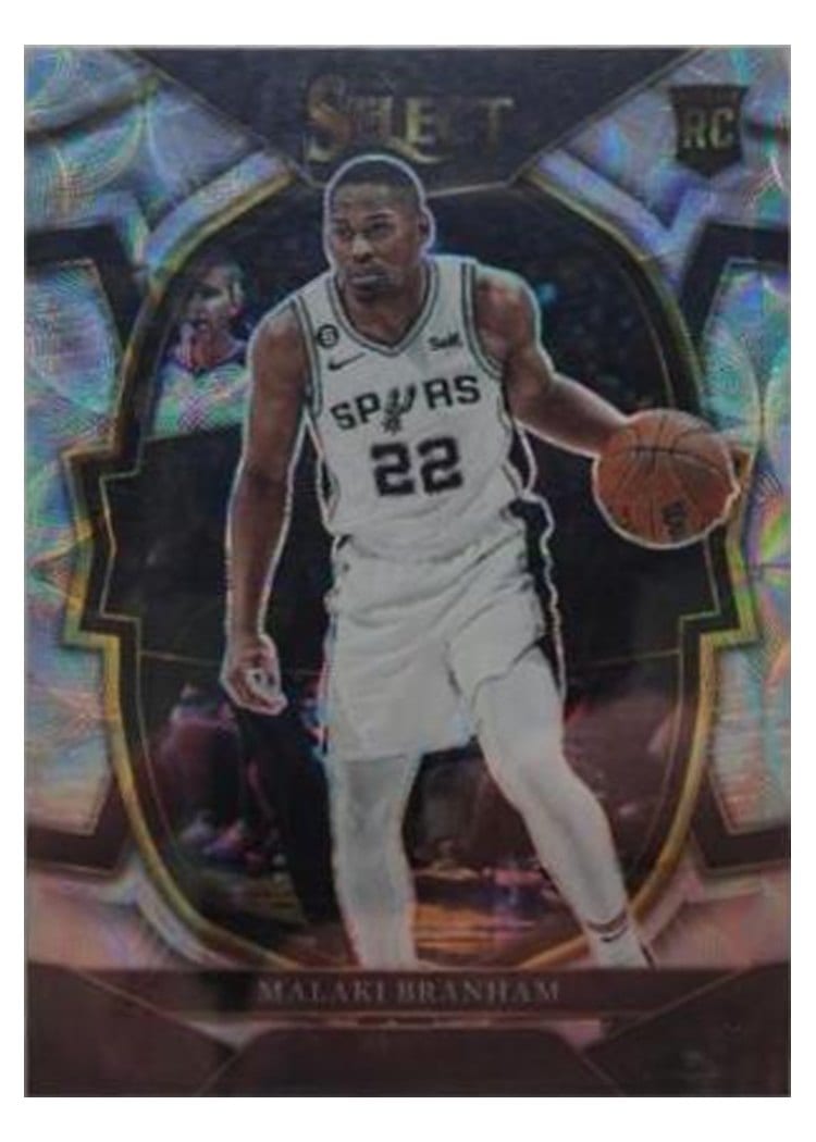 2022-23 Panini Select Base Set Malaki Branham #95 card