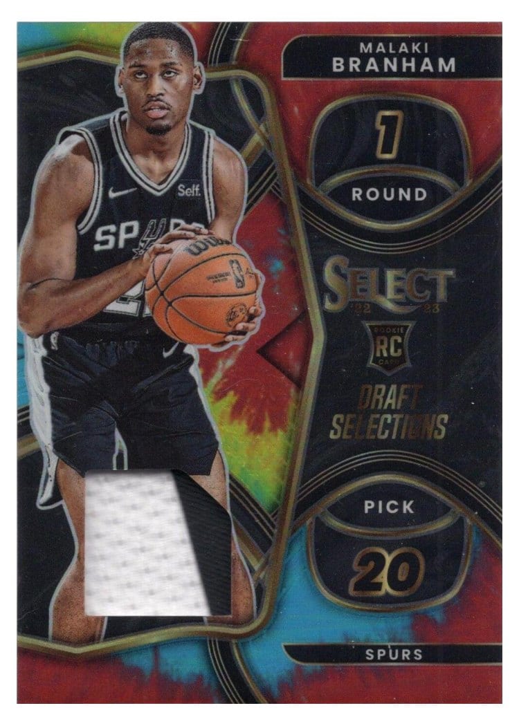 2022-23 Panini Select Base Set Malaki Branham #95 card