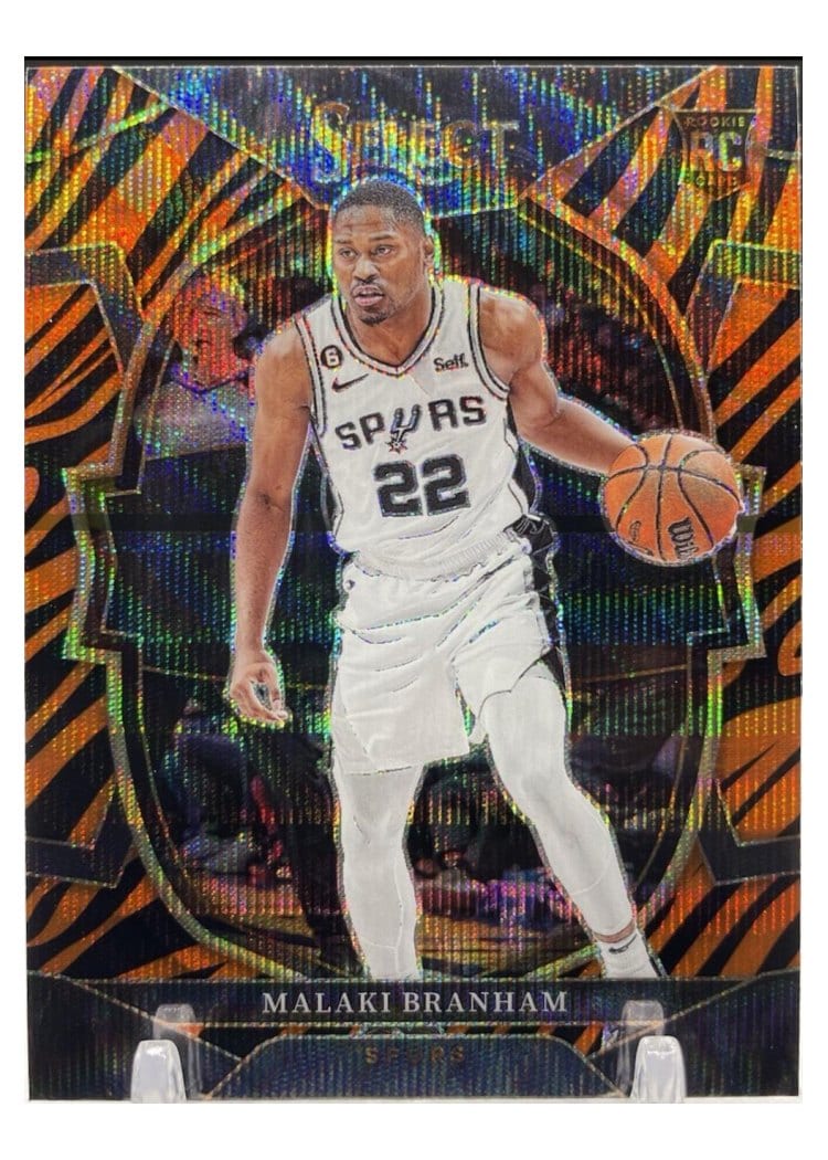 2022-23 Panini Select Base Set Malaki Branham #95 card