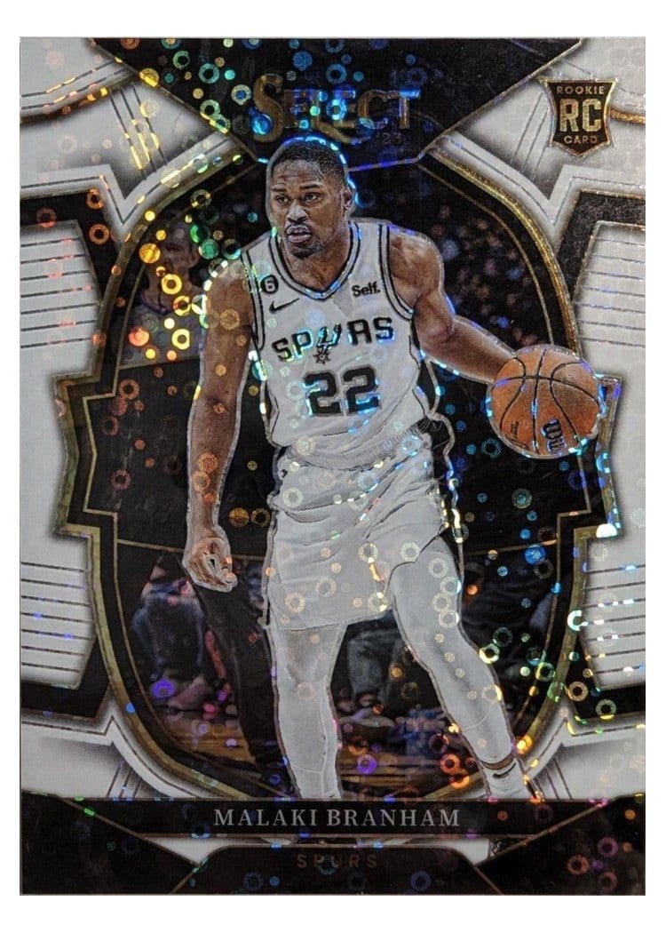 2022-23 Panini Select Base Set Malaki Branham #95 card