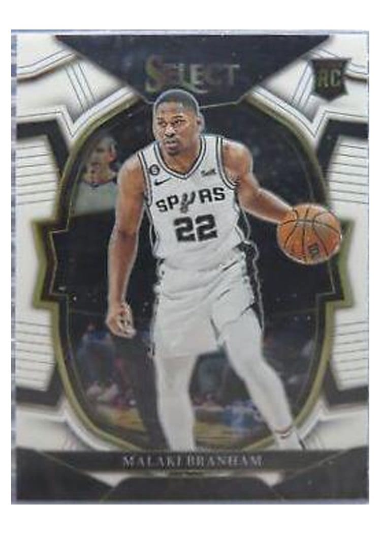 2022-23 Panini Select Base Set Malaki Branham #95 card