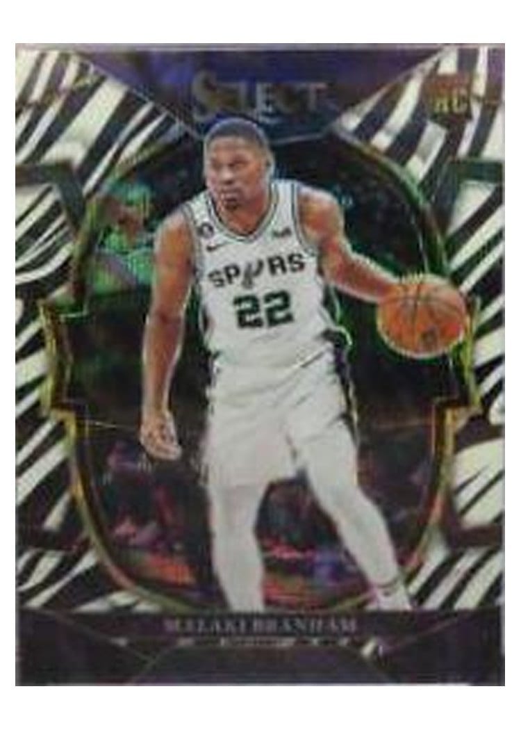 2022-23 Panini Select Base Set Malaki Branham #95 card