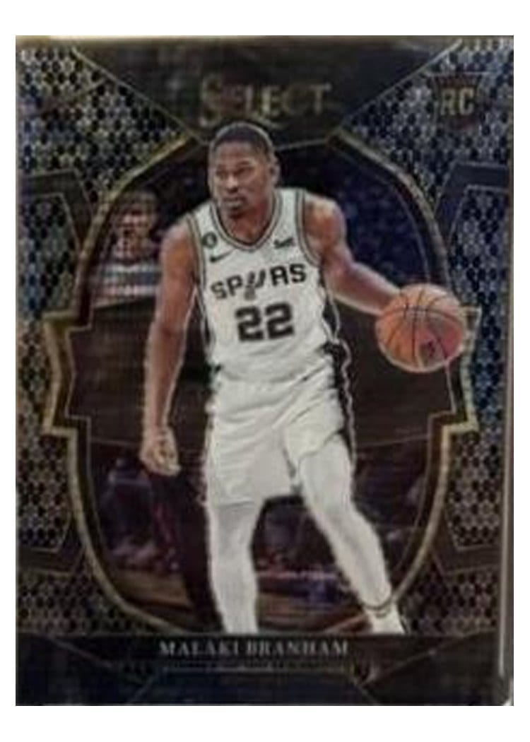 2022-23 Panini Select Base Set Malaki Branham #95 card