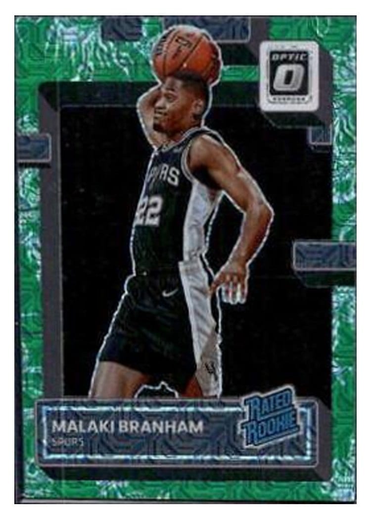 2022 Panini Donruss Optic Malaki Branham #222 card