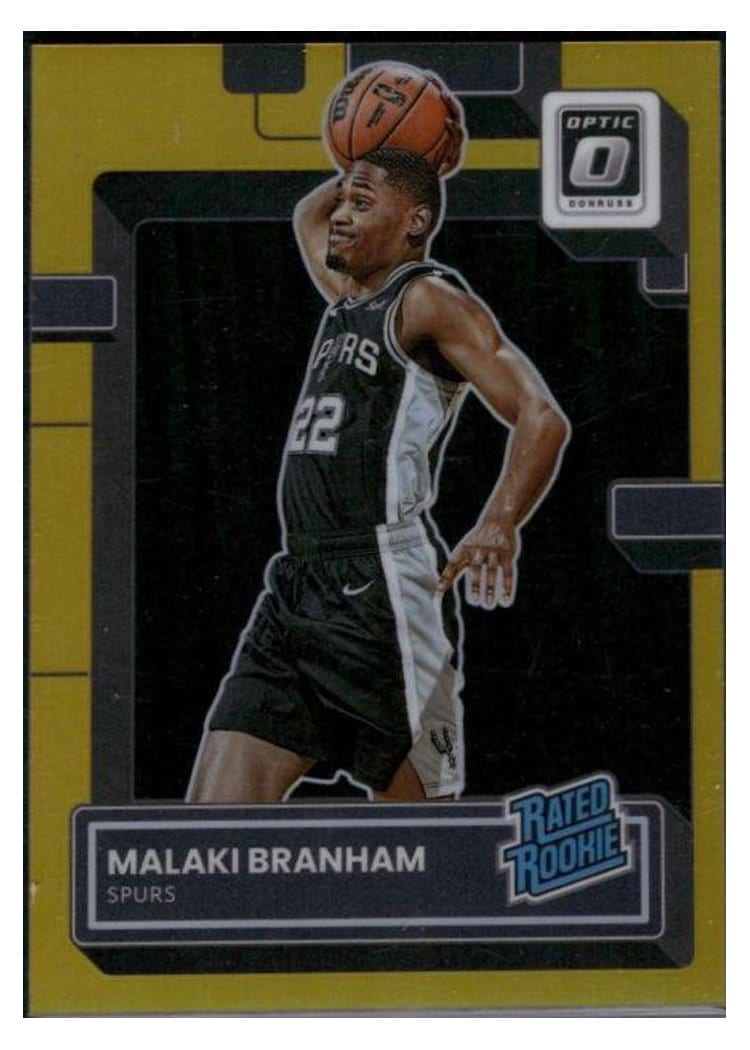 2022 Panini Donruss Optic Malaki Branham #222 card