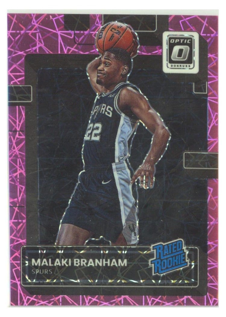 2022 Panini Donruss Optic Malaki Branham #222 card