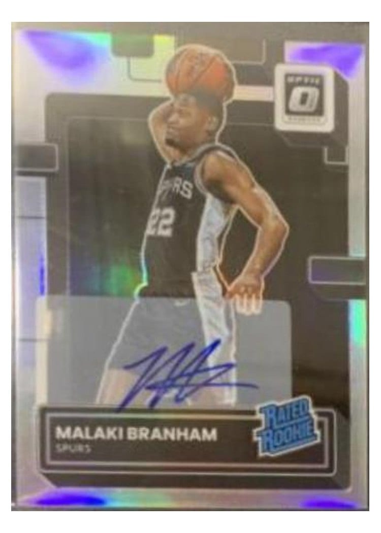 2022 Panini Donruss Optic Malaki Branham #222 card