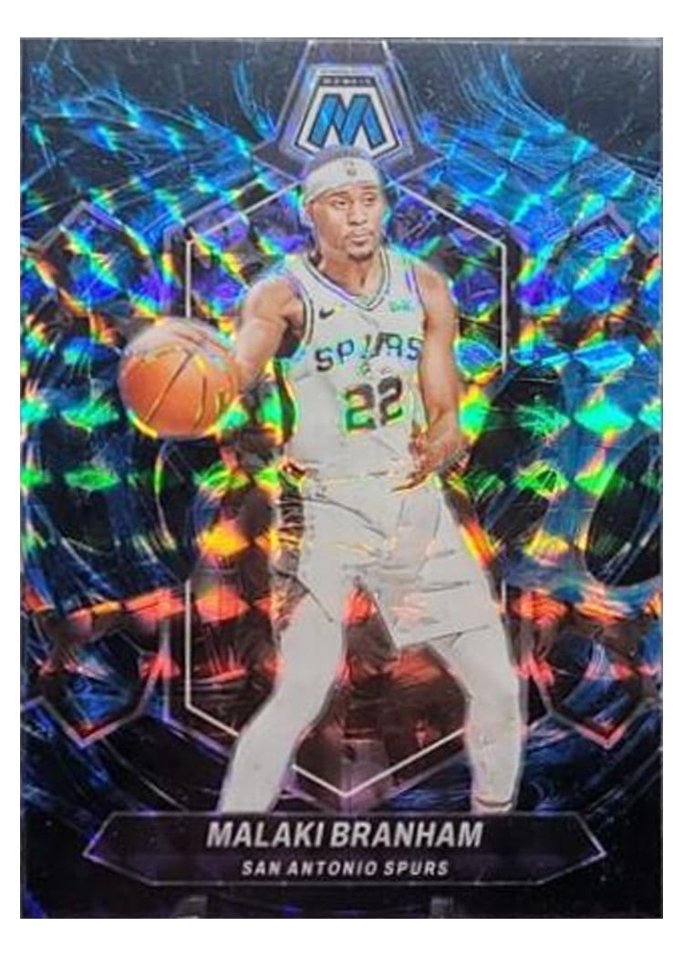 2023-24 Panini Mosaic Base Set Malaki Branham #102 card