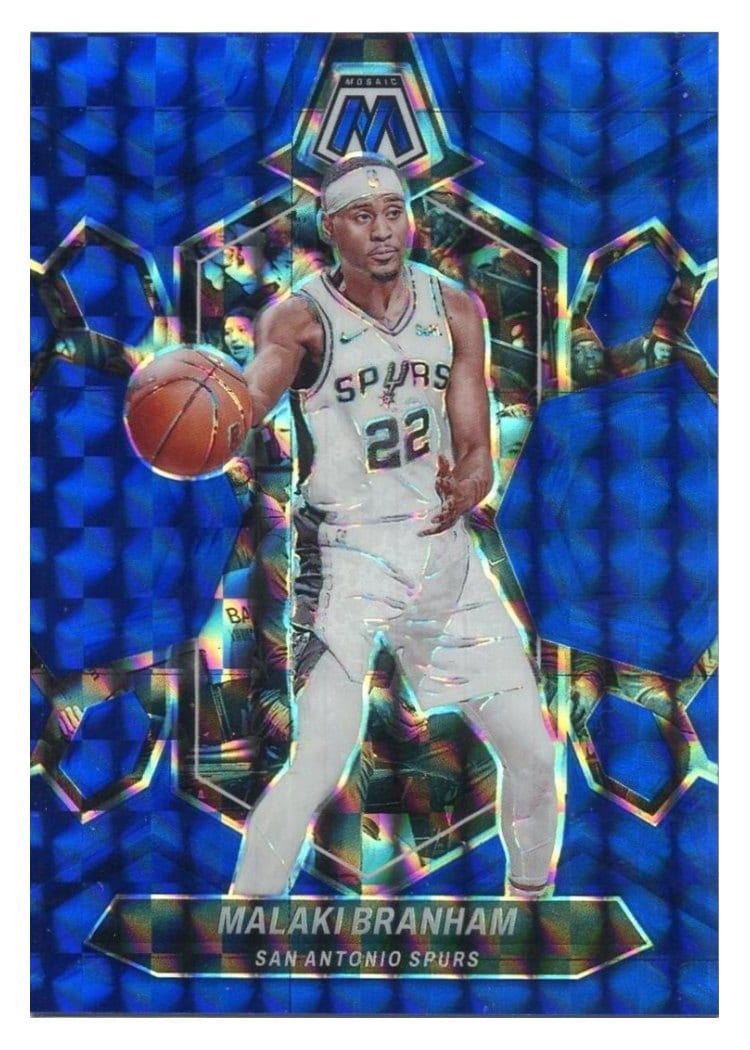 2023-24 Panini Mosaic Base Set Malaki Branham #102 card