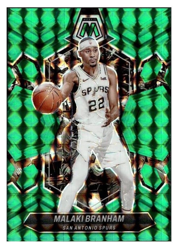 2023-24 Panini Mosaic Base Set Malaki Branham #102 card