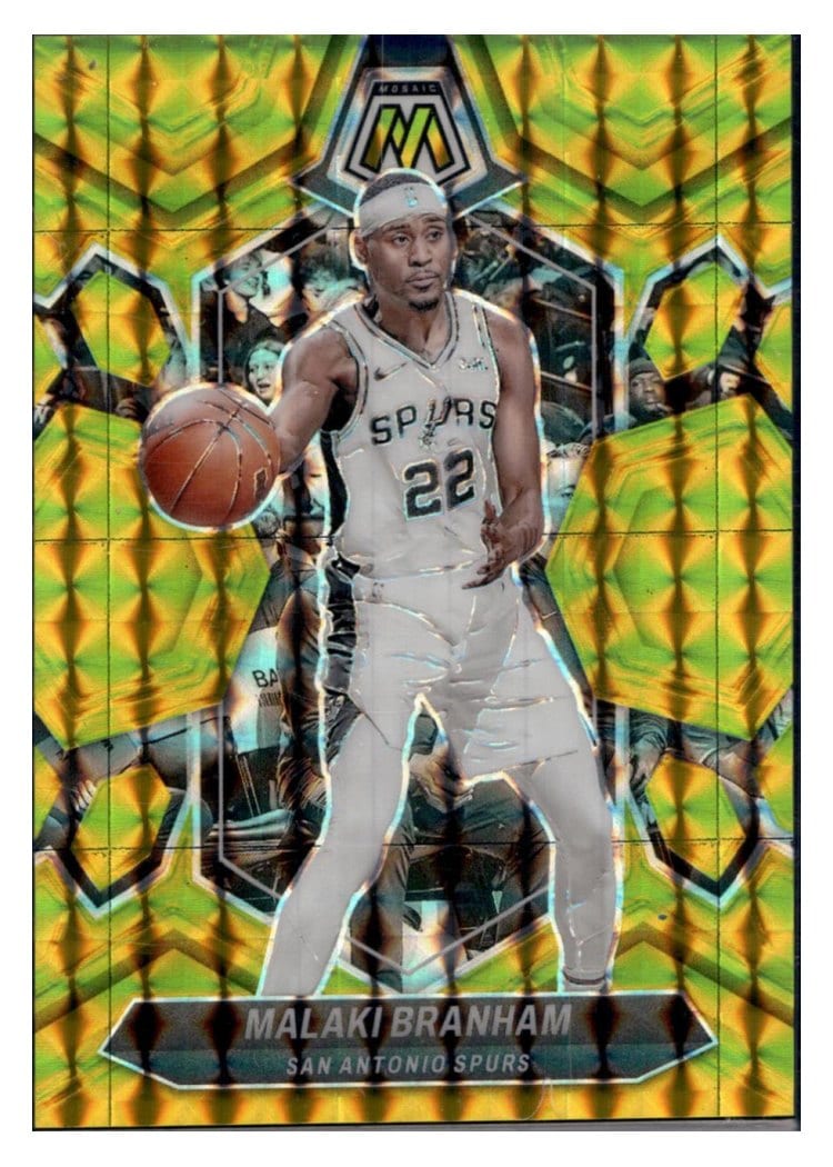 2023-24 Panini Mosaic Base Set Malaki Branham #102 card