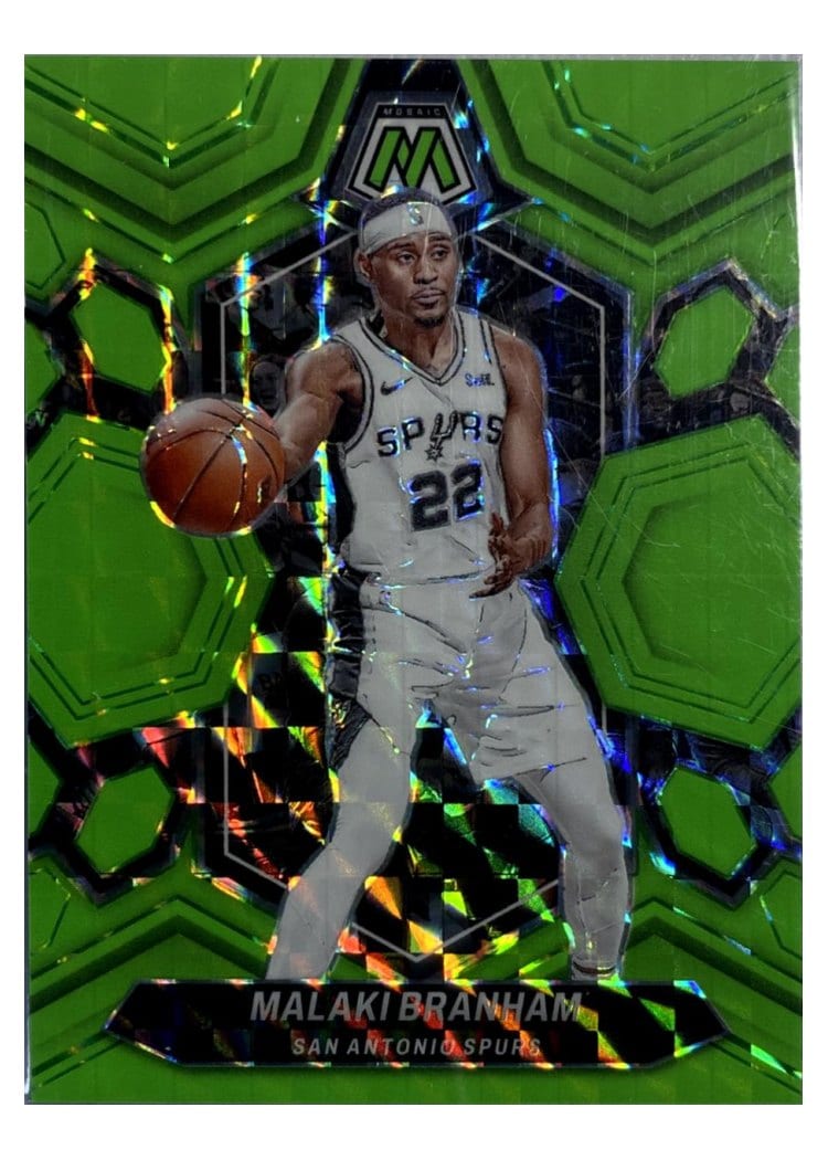 2023-24 Panini Mosaic Base Set Malaki Branham #102 card