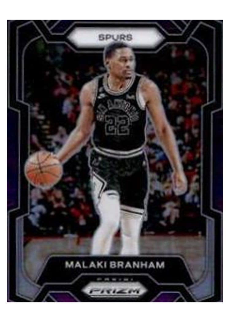 2023-24 Panini Prizm Base Set Malaki Branham #270 card