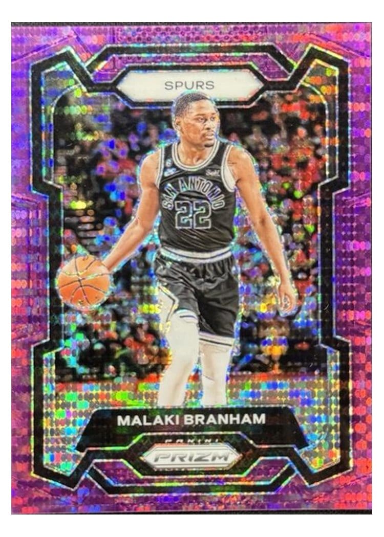 2023-24 Panini Prizm Base Set Malaki Branham #270 card