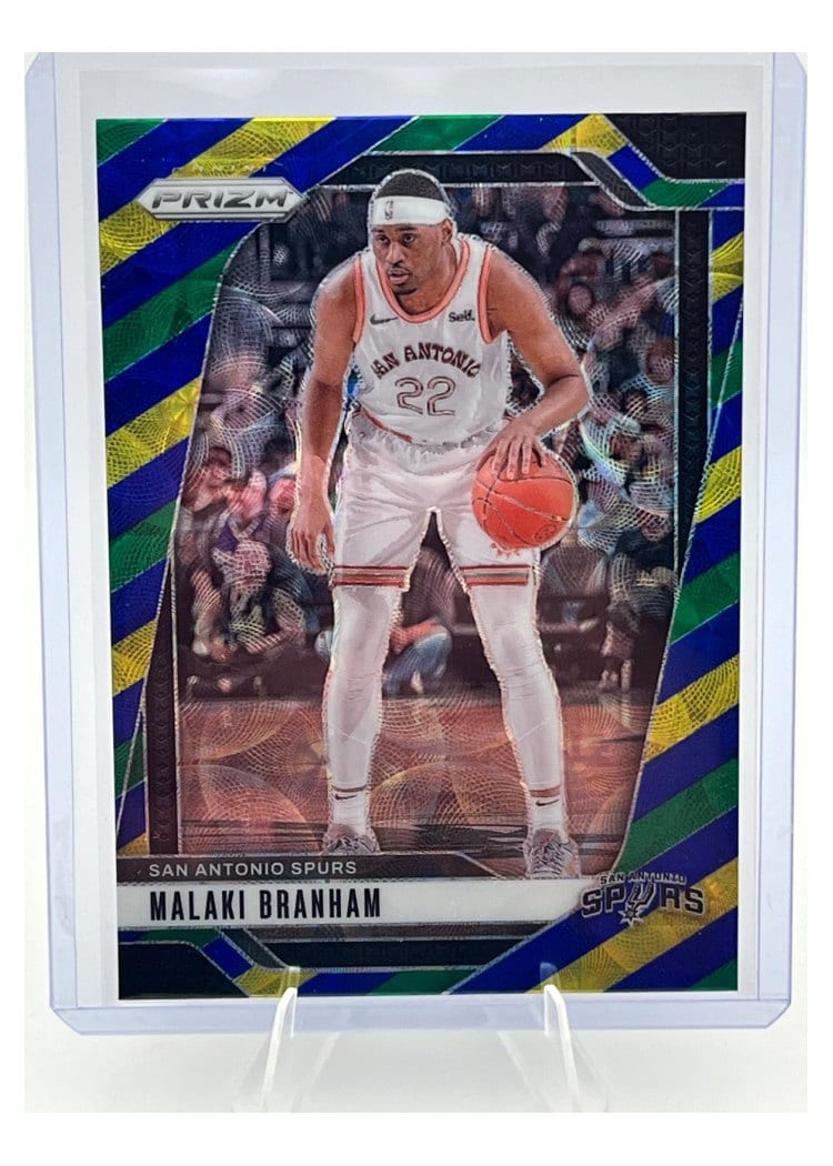 2024-25 Panini Prizm Base Set Malaki Branham #209 card