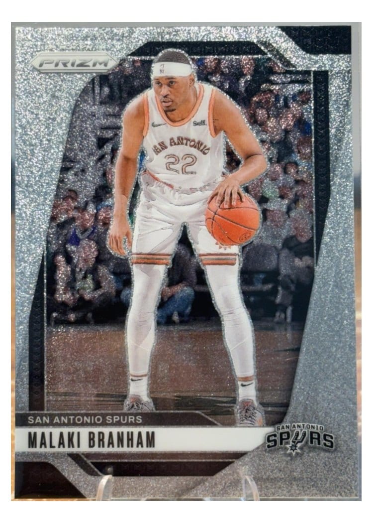 2024-25 Panini Prizm Base Set Malaki Branham #209 card