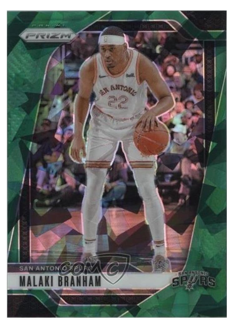 2024-25 Panini Prizm Base Set Malaki Branham #209 card