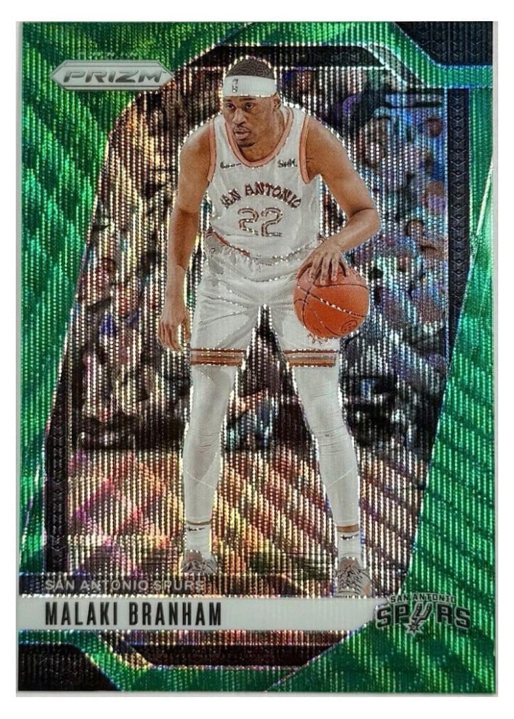 2024-25 Panini Prizm Base Set Malaki Branham #209 card