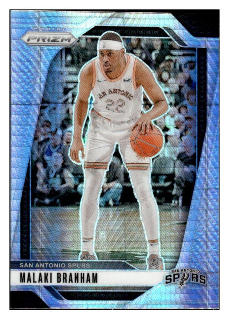 2024-25 Panini Prizm Base Set Malaki Branham #209 card