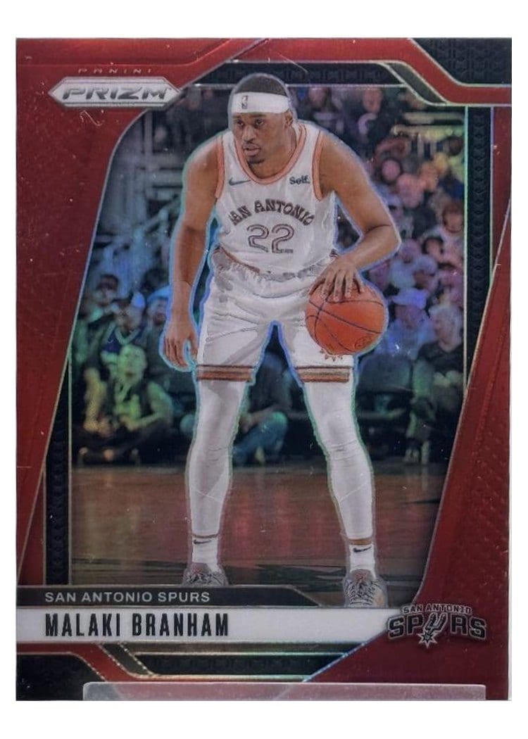 2024-25 Panini Prizm Base Set Malaki Branham #209 card