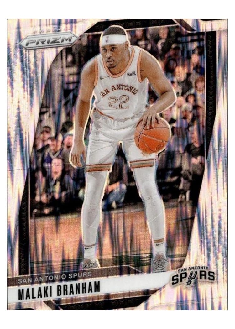 2024-25 Panini Prizm Base Set Malaki Branham #209 card