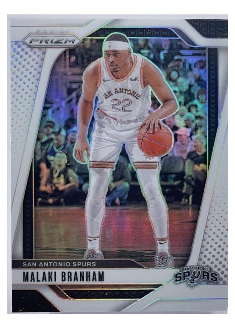 2024-25 Panini Prizm Base Set Malaki Branham #209 card