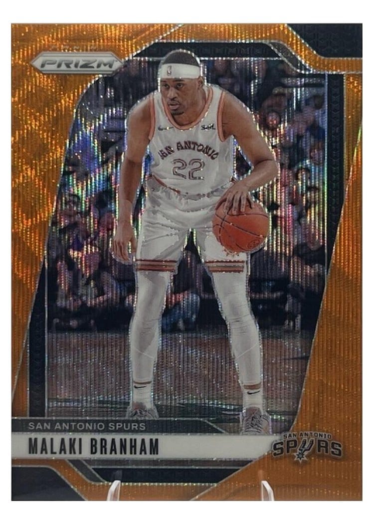2024-25 Panini Prizm Base Set Malaki Branham #209 card