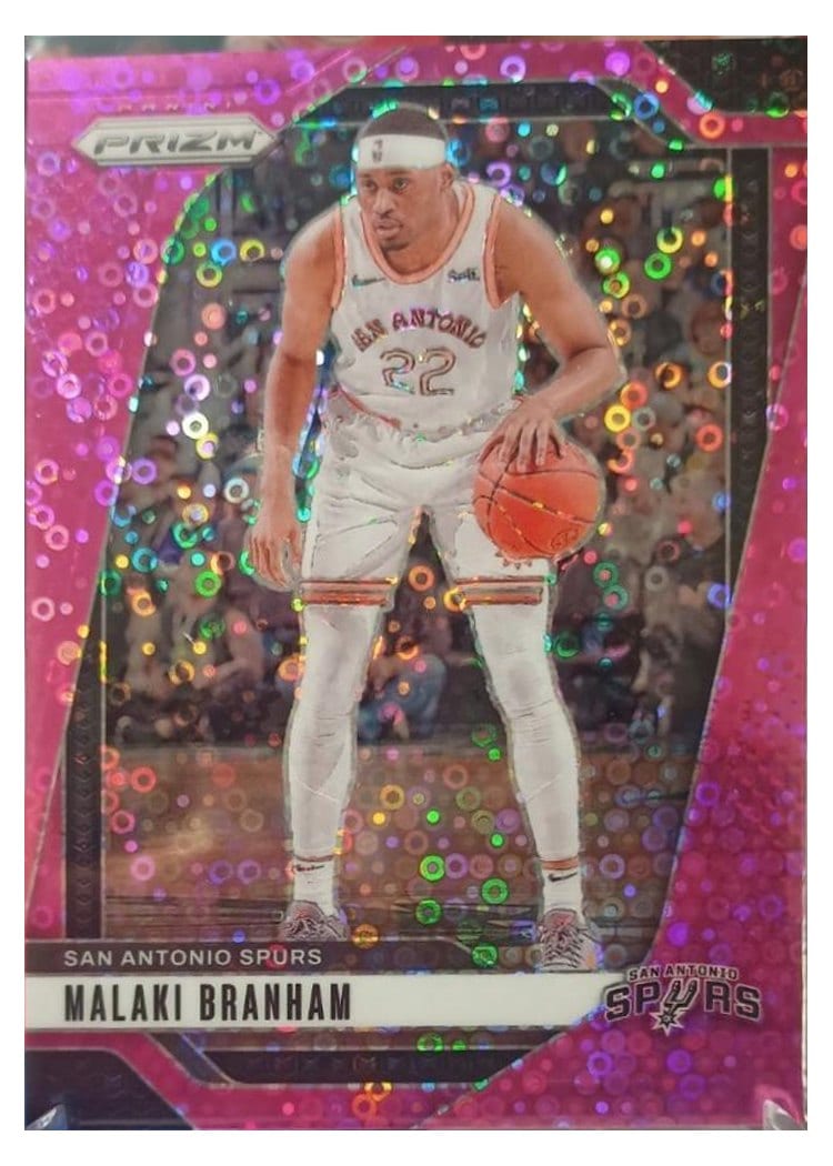 2024-25 Panini Prizm Base Set Malaki Branham #209 card