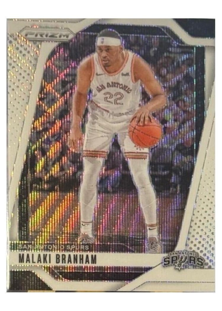 2024-25 Panini Prizm Base Set Malaki Branham #209 card