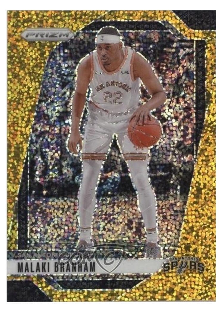2024-25 Panini Prizm Base Set Malaki Branham #209 card