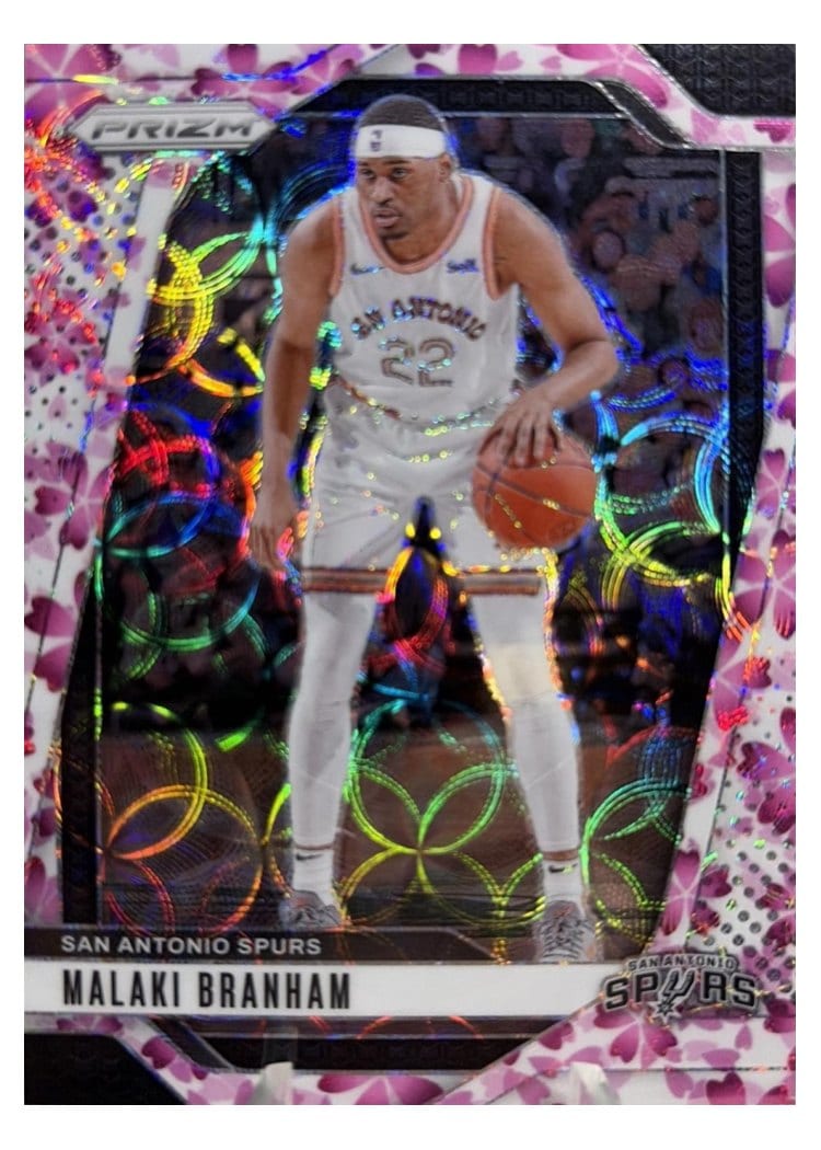 2024-25 Panini Prizm Base Set Malaki Branham #209 card