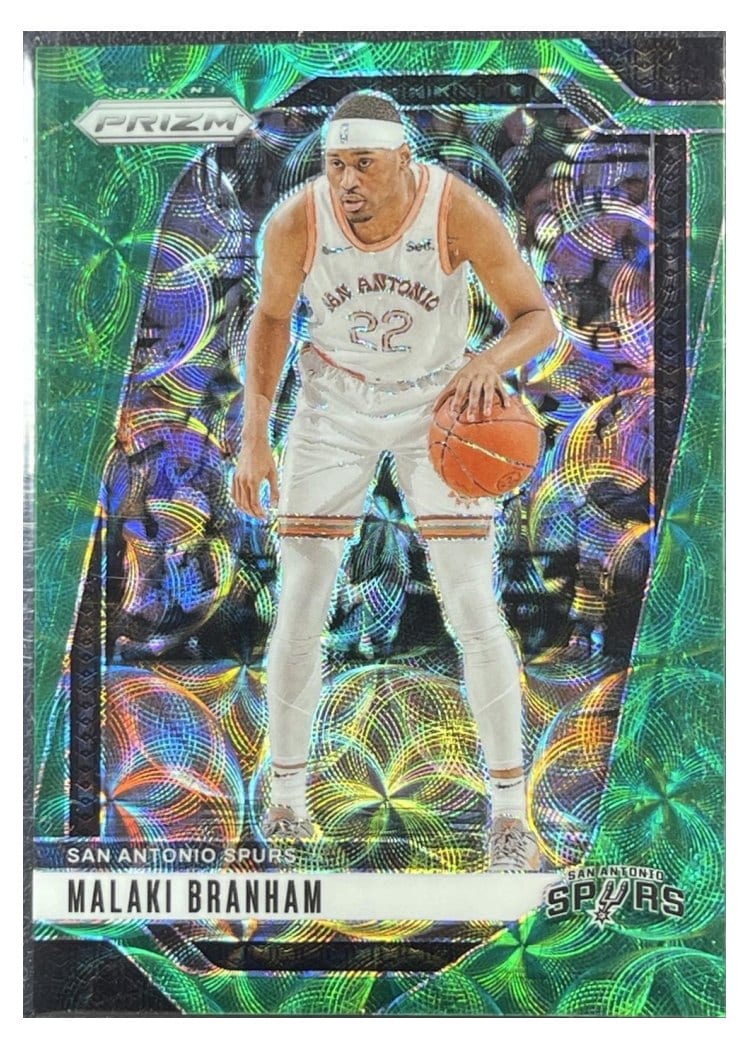 2024-25 Panini Prizm Base Set Malaki Branham #209 card