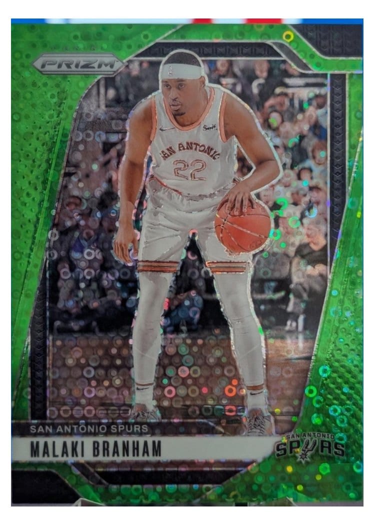 2024-25 Panini Prizm Base Set Malaki Branham #209 card