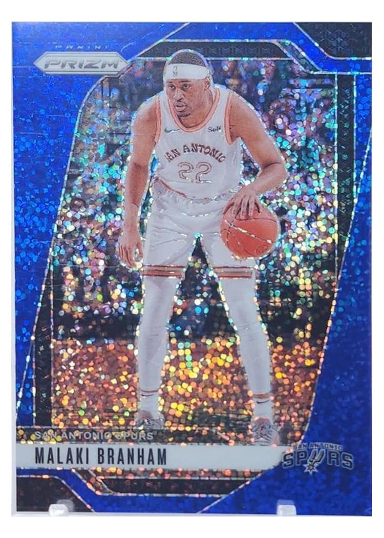 2024-25 Panini Prizm Base Set Malaki Branham #209 card