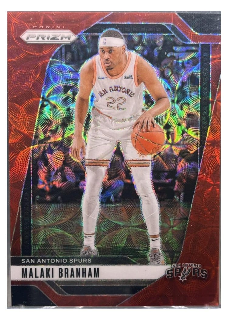 2024-25 Panini Prizm Base Set Malaki Branham #209 card