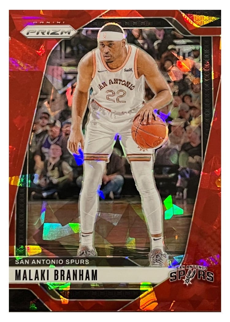 2024-25 Panini Prizm Base Set Malaki Branham #209 card
