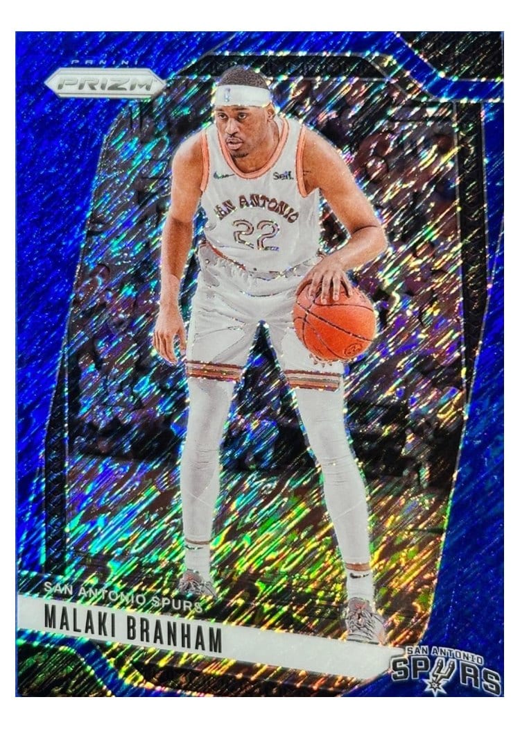 2024-25 Panini Prizm Base Set Malaki Branham #209 card