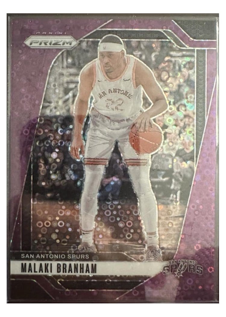 2024-25 Panini Prizm Base Set Malaki Branham #209 card