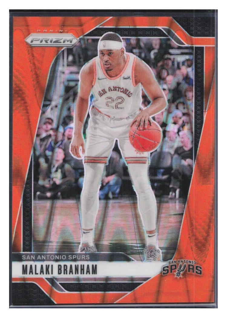 2024-25 Panini Prizm Base Set Malaki Branham #209 card