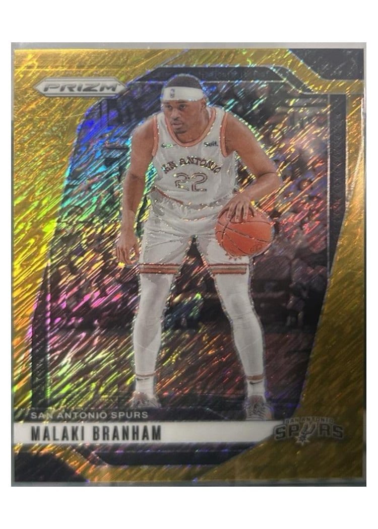 2024-25 Panini Prizm Base Set Malaki Branham #209 card