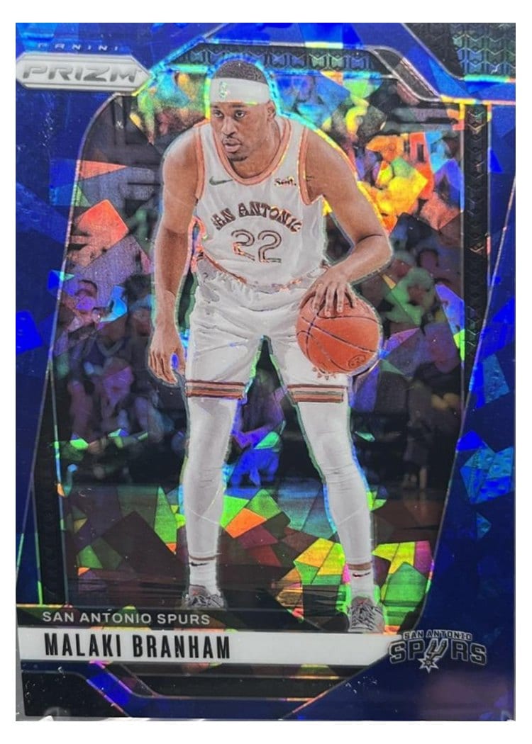 2024-25 Panini Prizm Base Set Malaki Branham #209 card