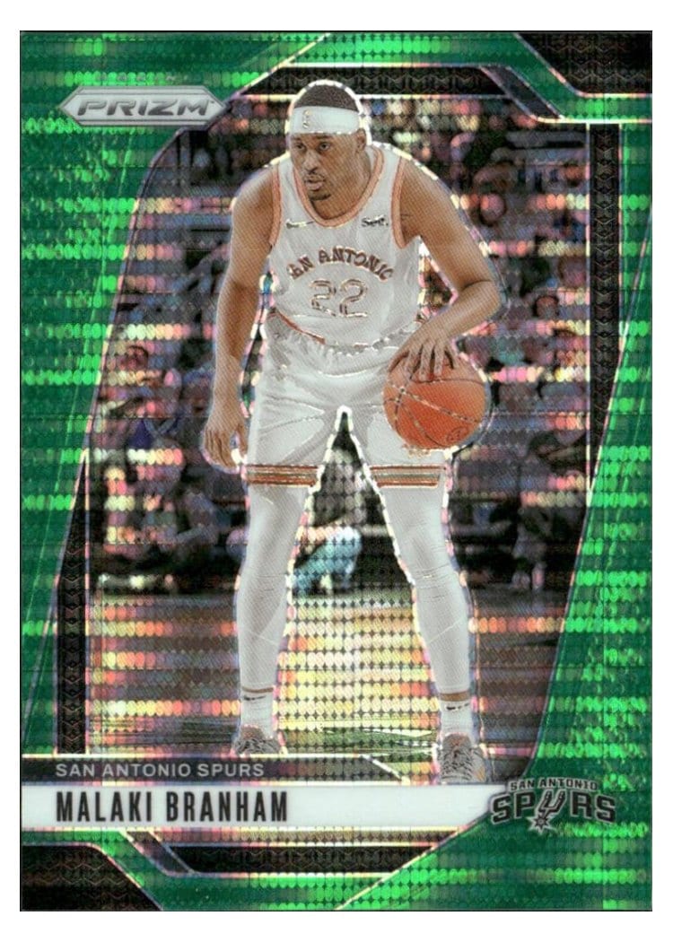 2024-25 Panini Prizm Base Set Malaki Branham #209 card