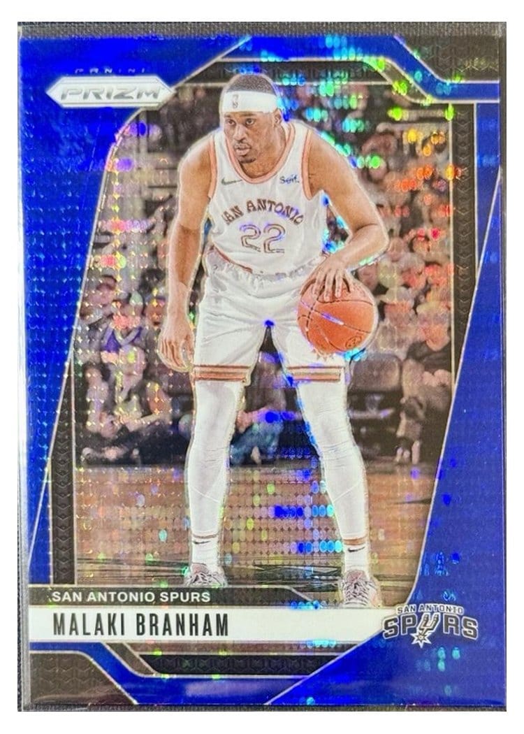2024-25 Panini Prizm Base Set Malaki Branham #209 card