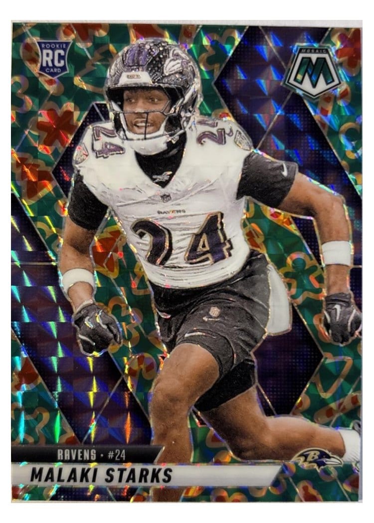 2025 Panini Mosaic Base Set Malaki Starks #347 card